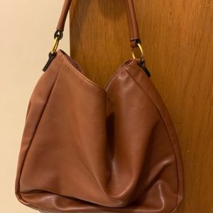 Cognac brown boho shoulder bag - Brand New